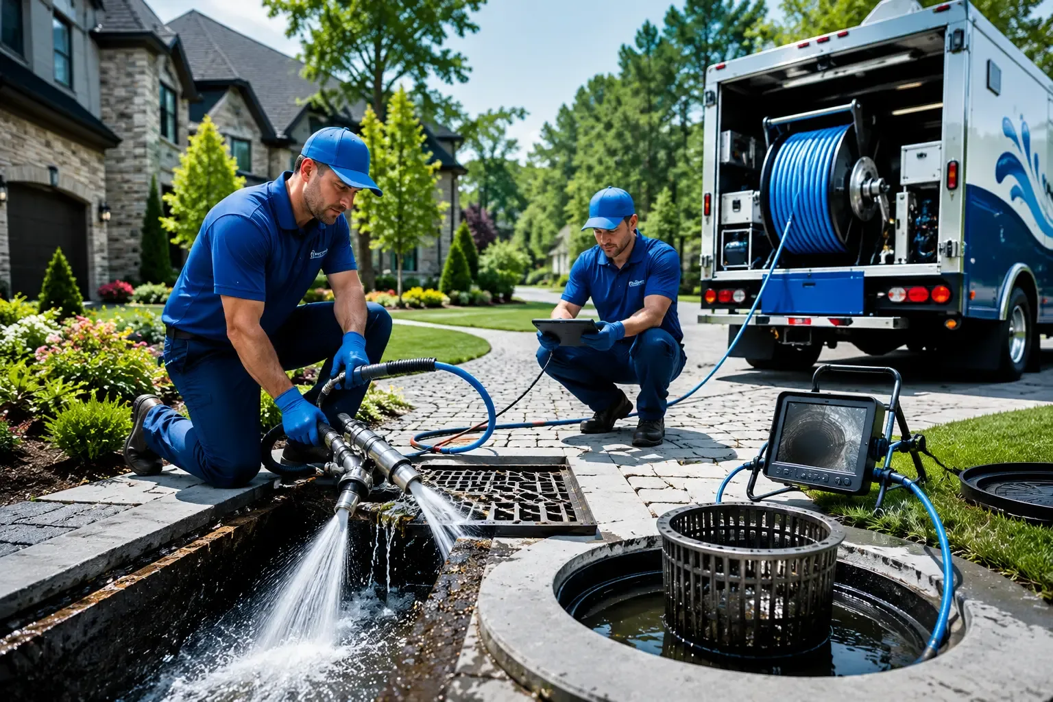 Local outdoor drain cleaning professionals in South Range, MI